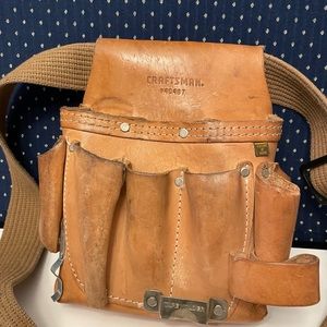 Craftsman Leather Electrician’s Tool Pouch and Belt